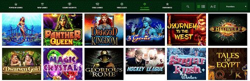 top online casino games at roo casino
