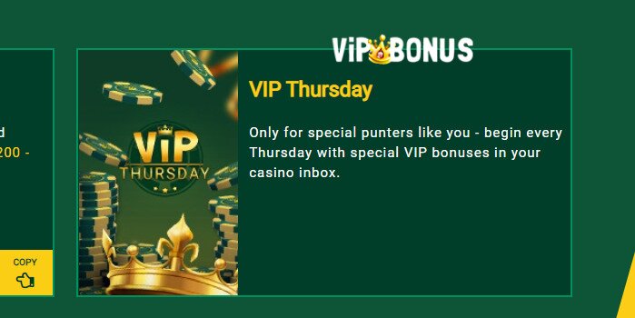 Fair Go VIP Thursday Bonus