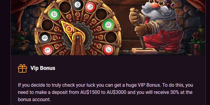 Casinonic VIP Bonus