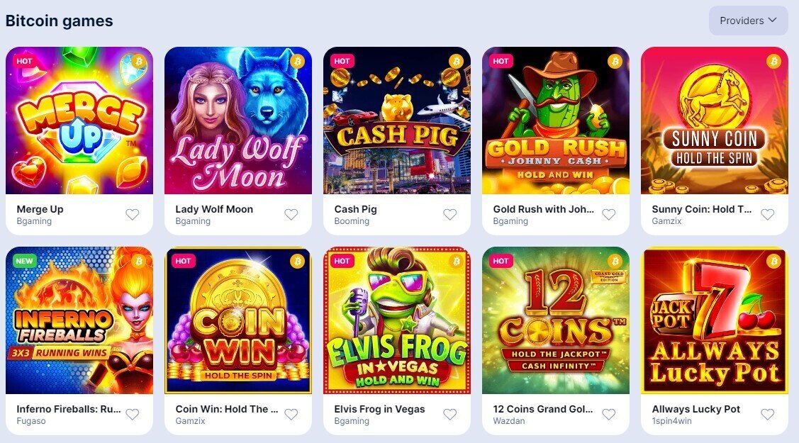 Goodman Casino Bitcoin Games