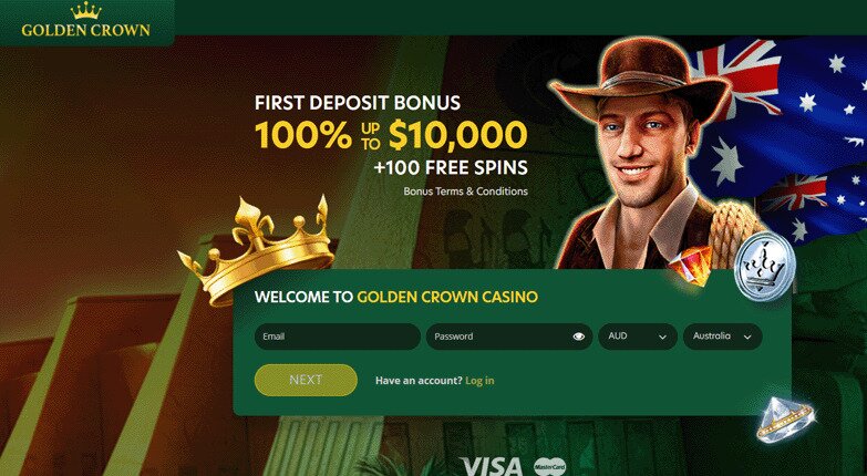 Golden Crown Casino Welcome Bonus