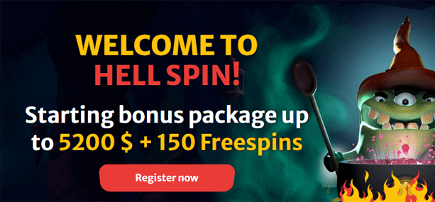 Hellspin casino welcome bonus