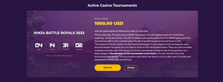 Casitsu Casino Tournaments