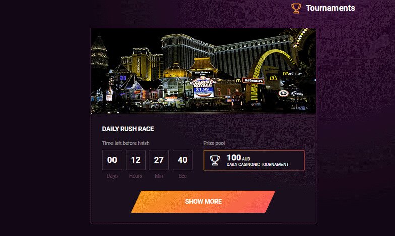 DundeeSlots casino tournaments