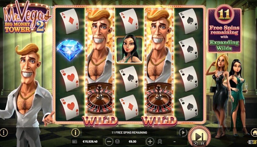 Mr. Vegas 2 Expanding Wilds