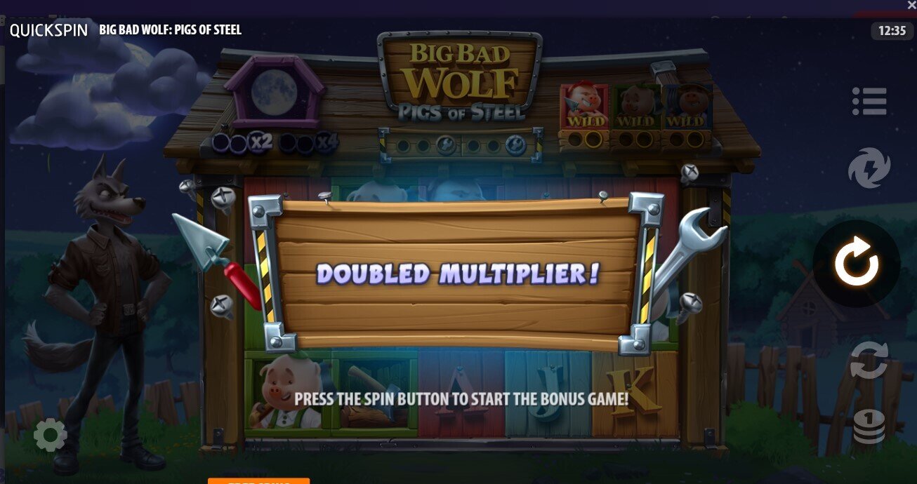Big Bad Wolf double multiplier