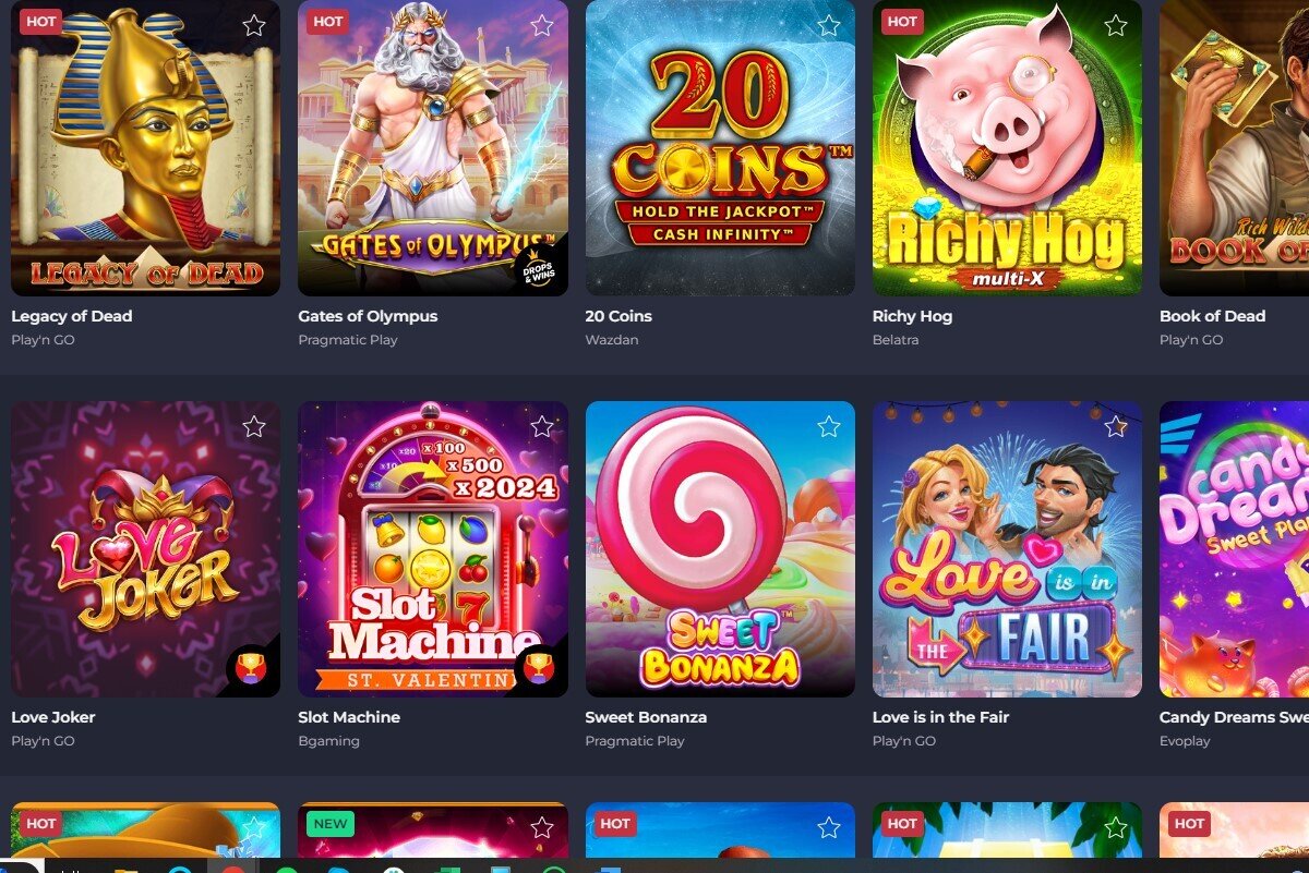 Rolling slots games